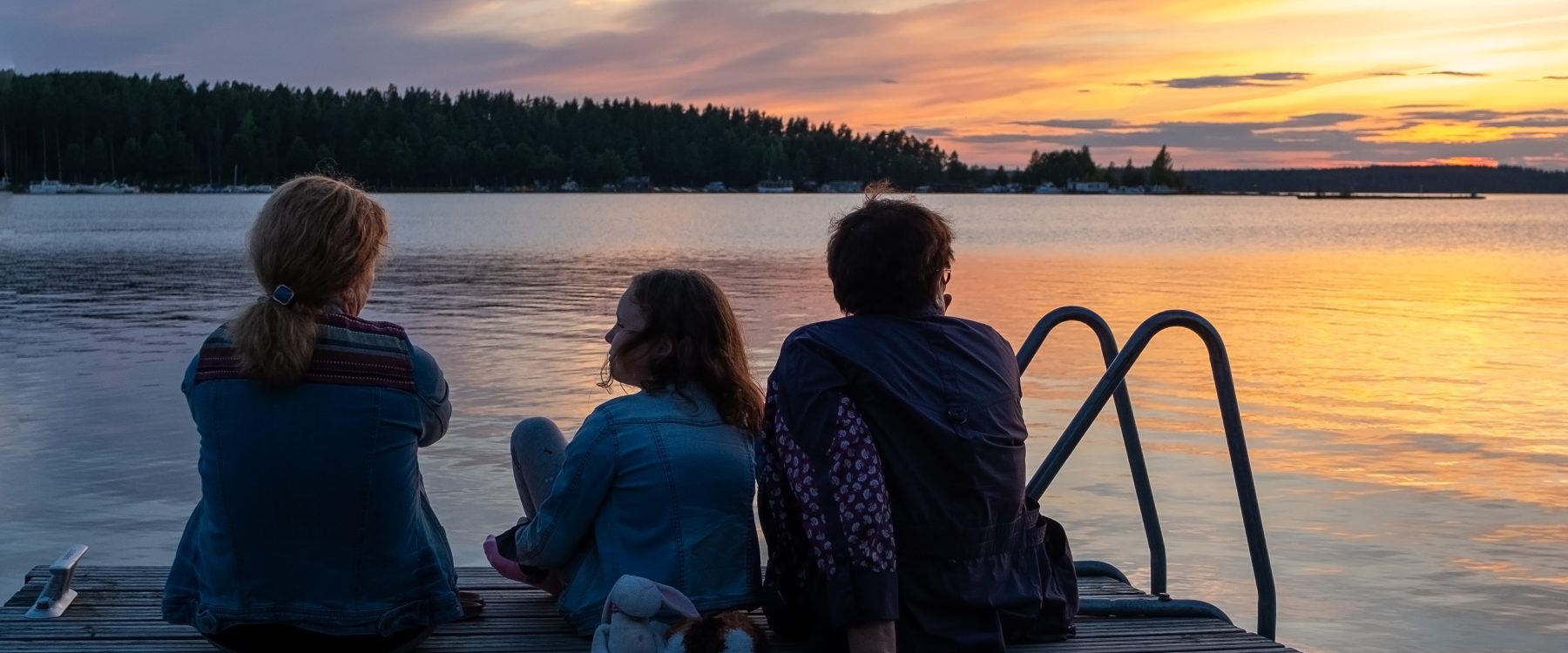 Family at the Dock