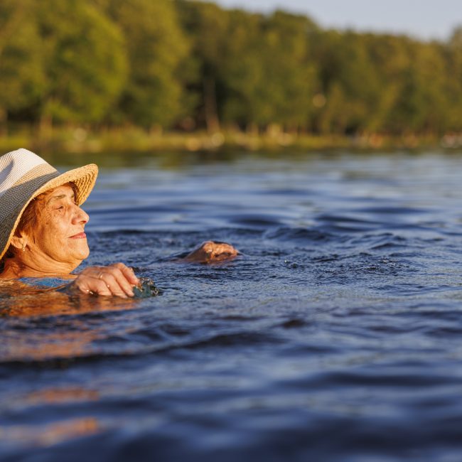 Relaxing at the Lake