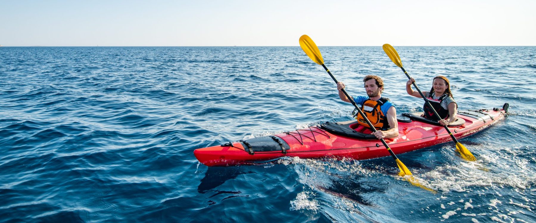 Kayaking on the Lake